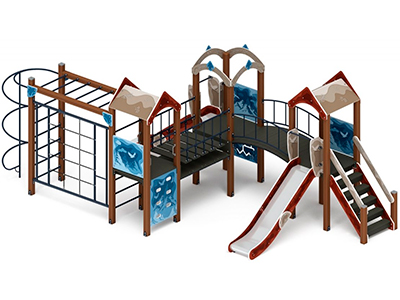 Детская игровая площадка Шёпот скал-8