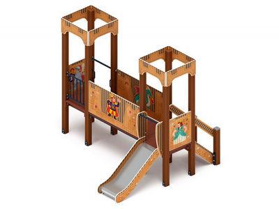 Детская игровая площадка Картонная фантазия-2