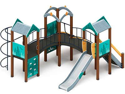 Детская игровая площадка Сибирская сказка-9