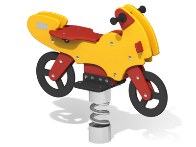 Качалка на одинарной пружине Спортбайк 1