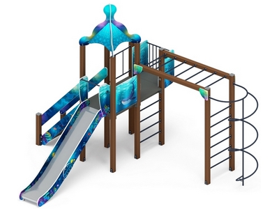 Детская игровая площадка Подводный мир 1