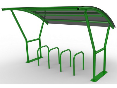 Велопарковка Сити с навесом