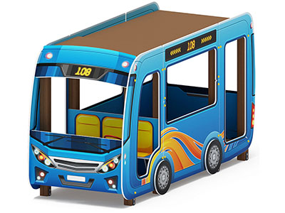 Беседка Голубая маршрутка