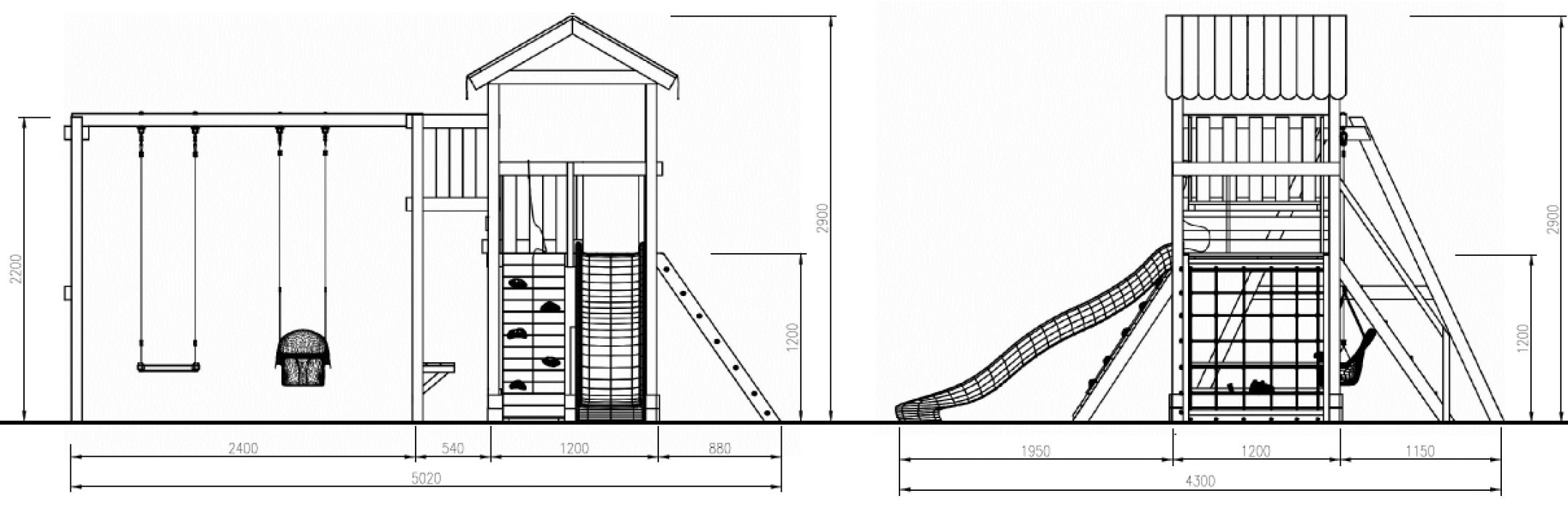 Детская игровая площадка Гарда 2 - вид 2