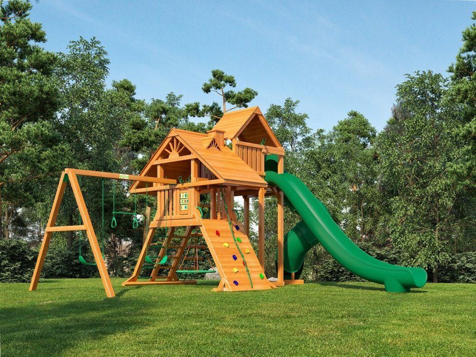 Детская игровая площадка Крепость Deluxe 3 - вид 4