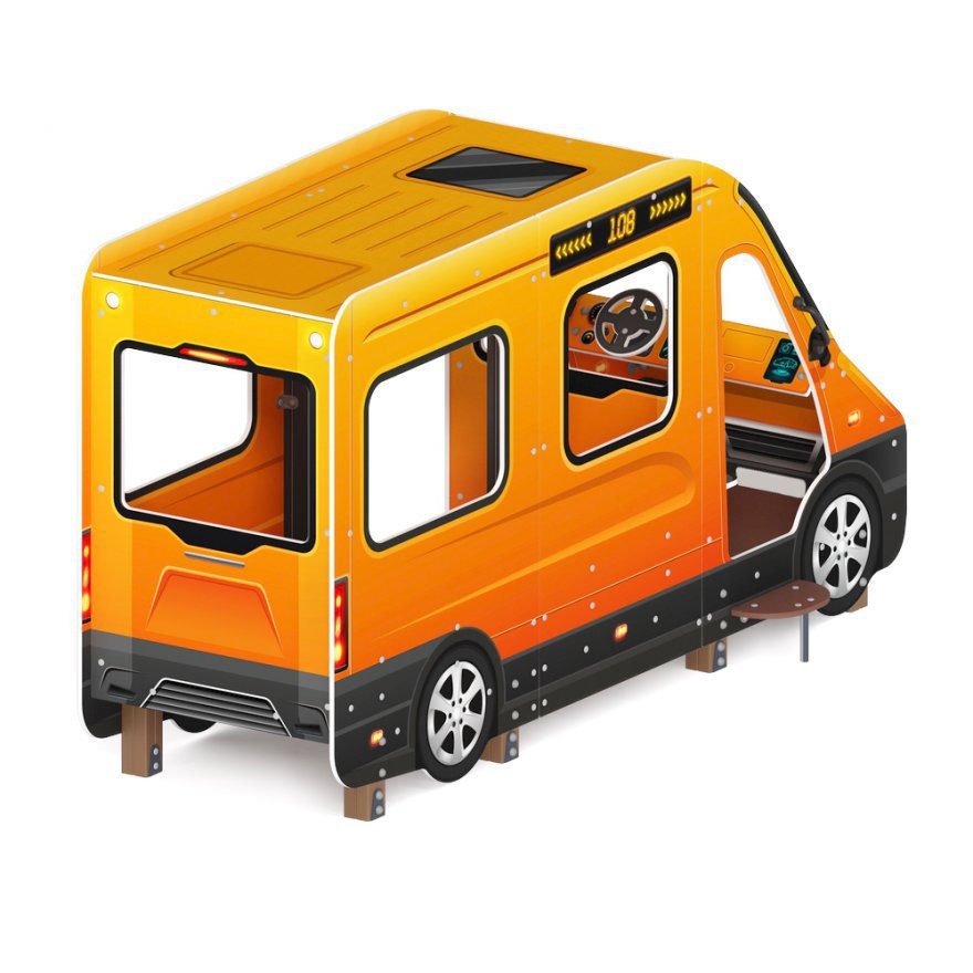 Беседка Желтая маршрутка - вид 4