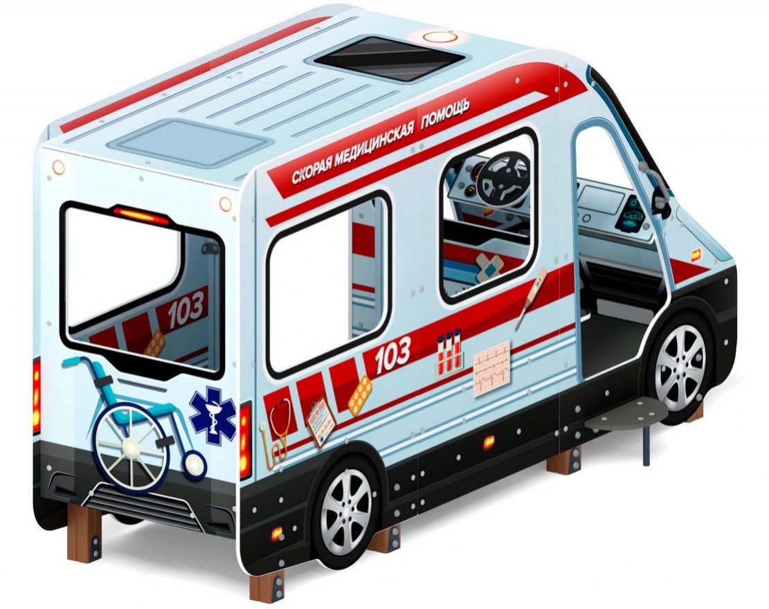 Беседка Машина скорой помощи - вид 4