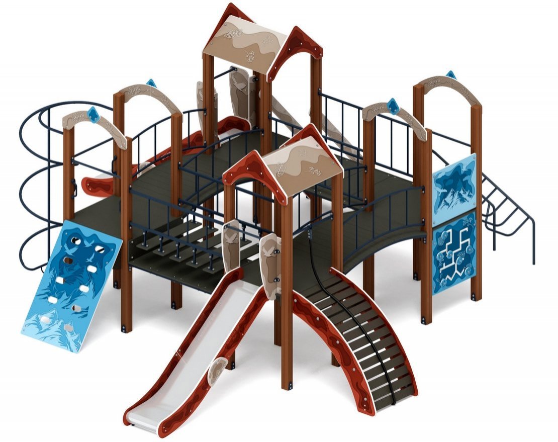 Детская игровая площадка Алтайские хребты-1 - вид 3