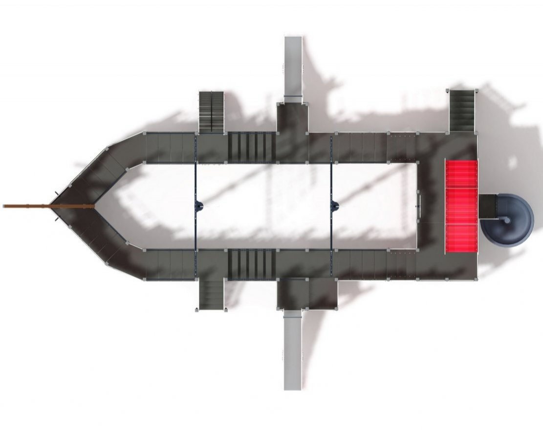 Детская игровая площадка Среди волн-2 - вид 3