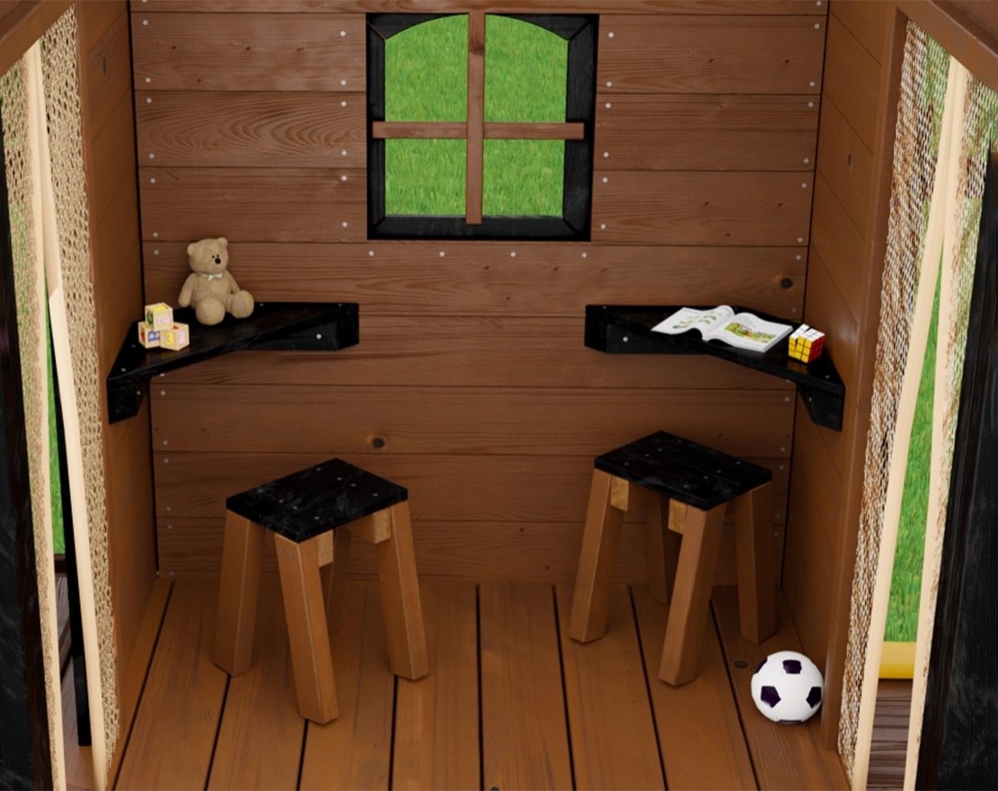 Детская игровая площадка Мулен 2 с колодцем - вид 3