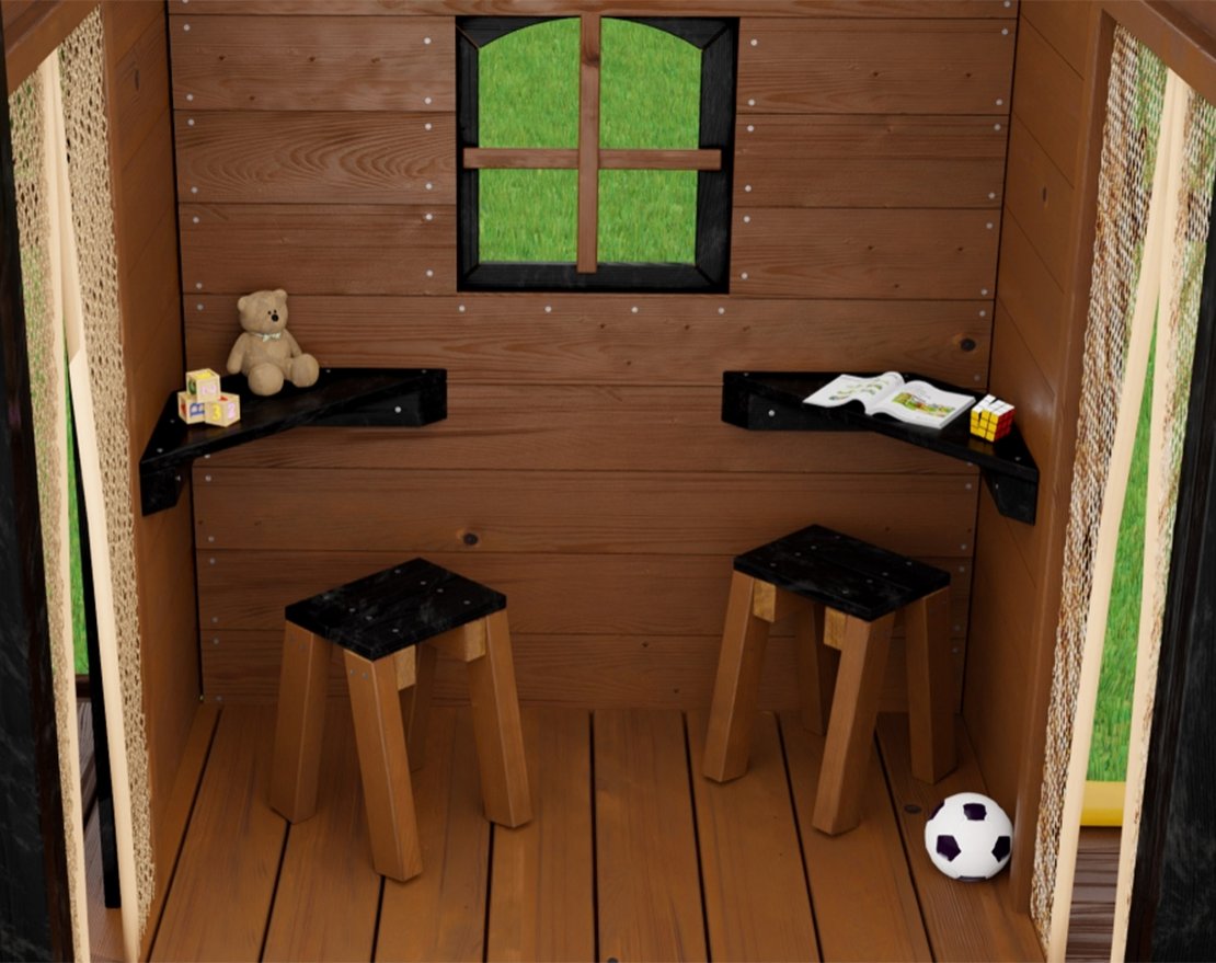 Детская игровая площадка Мулен 4 с колодцем - вид 3