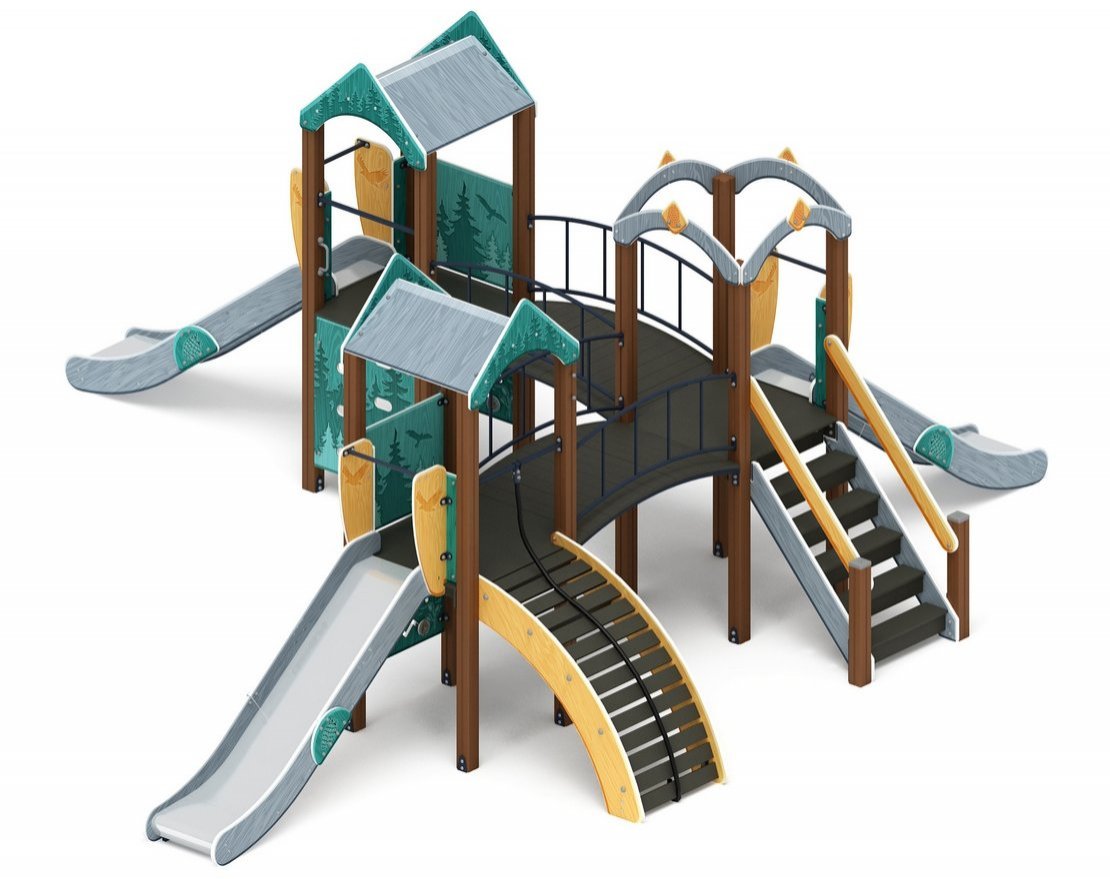Детская игровая площадка Сибирская сказка-11 - вид 4