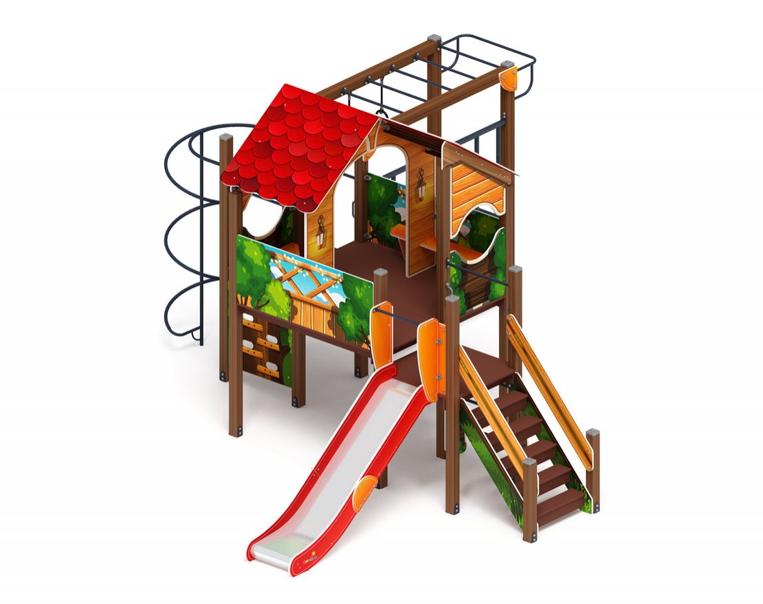 Детская игровая площадка Чудо-домик 2 - вид 4