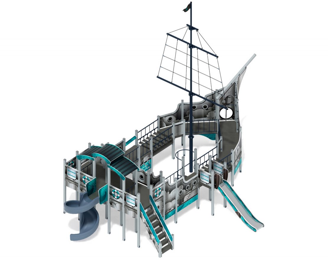 Детская игровая площадка Капитанский мостик-2 - вид 4