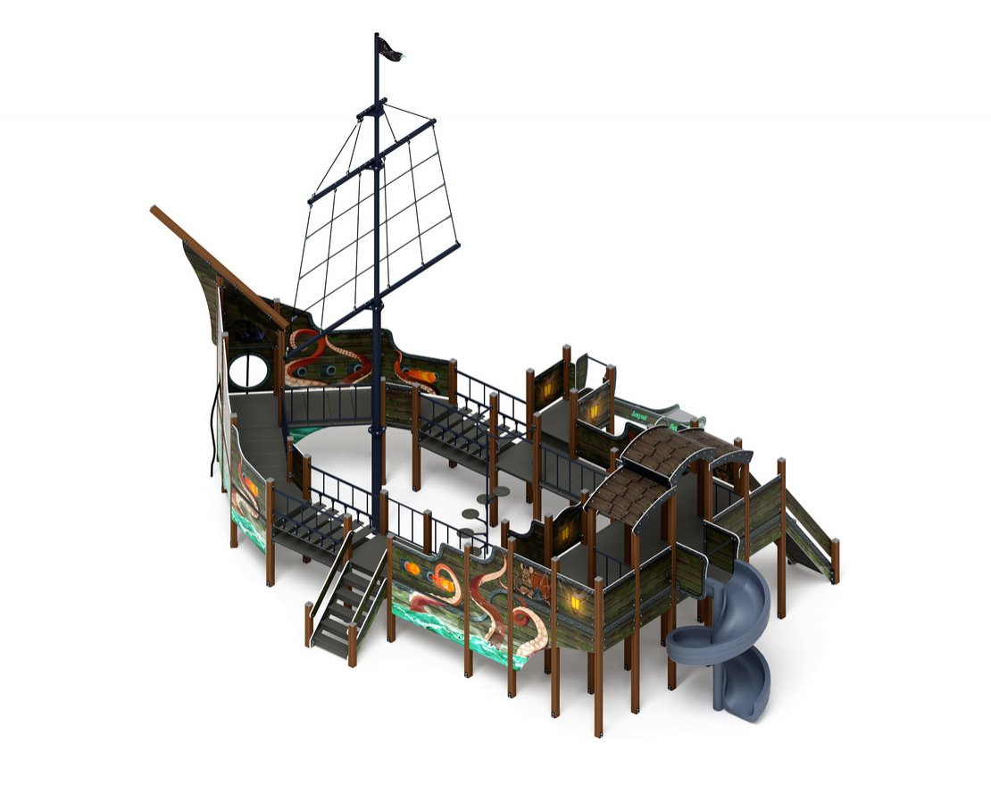 Детская игровая площадка Дейви Джонс-4 - вид 3