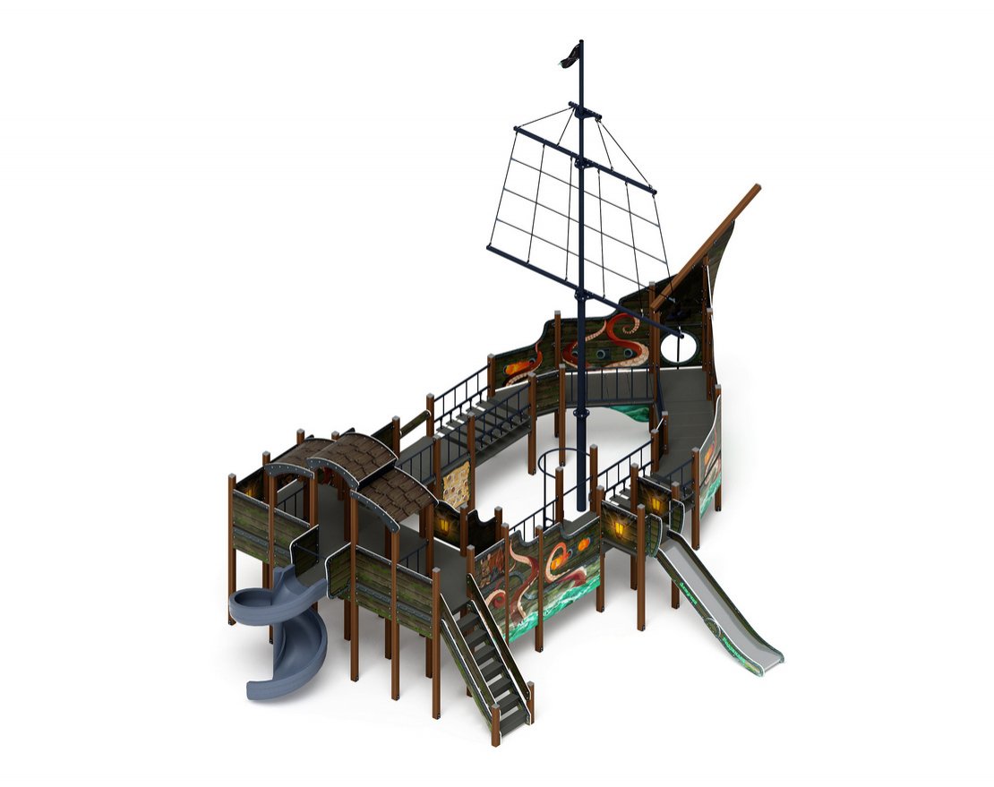 Детская игровая площадка Дейви Джонс-4 - вид 4