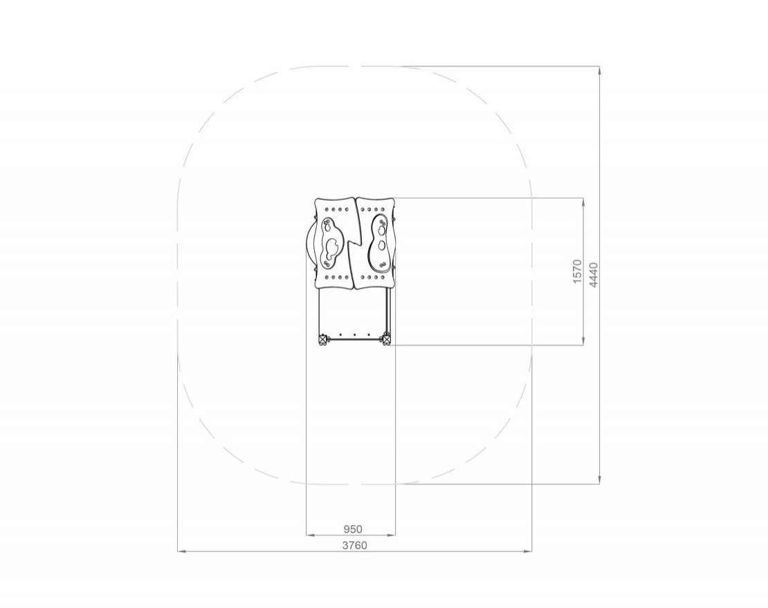 ДЕТСКОЕ ИГРОВОЕ ОБОРУДОВАНИЕ MONSTERS «MN-01.02» - вид 2