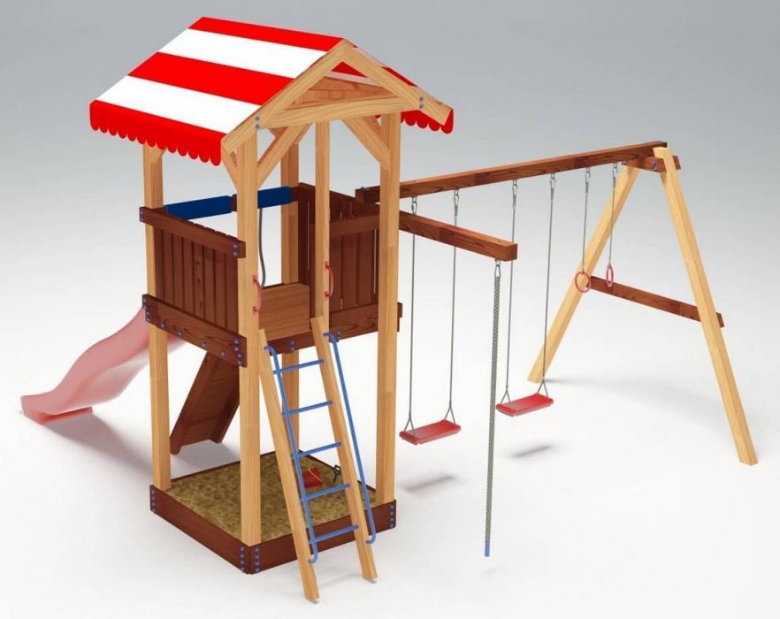 Детская игровая площадка Парус 1 - вид 4