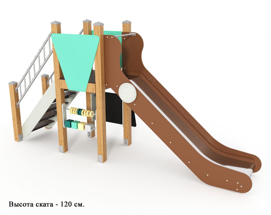 Горка Лабиринт смеха 1.1 - вид 5