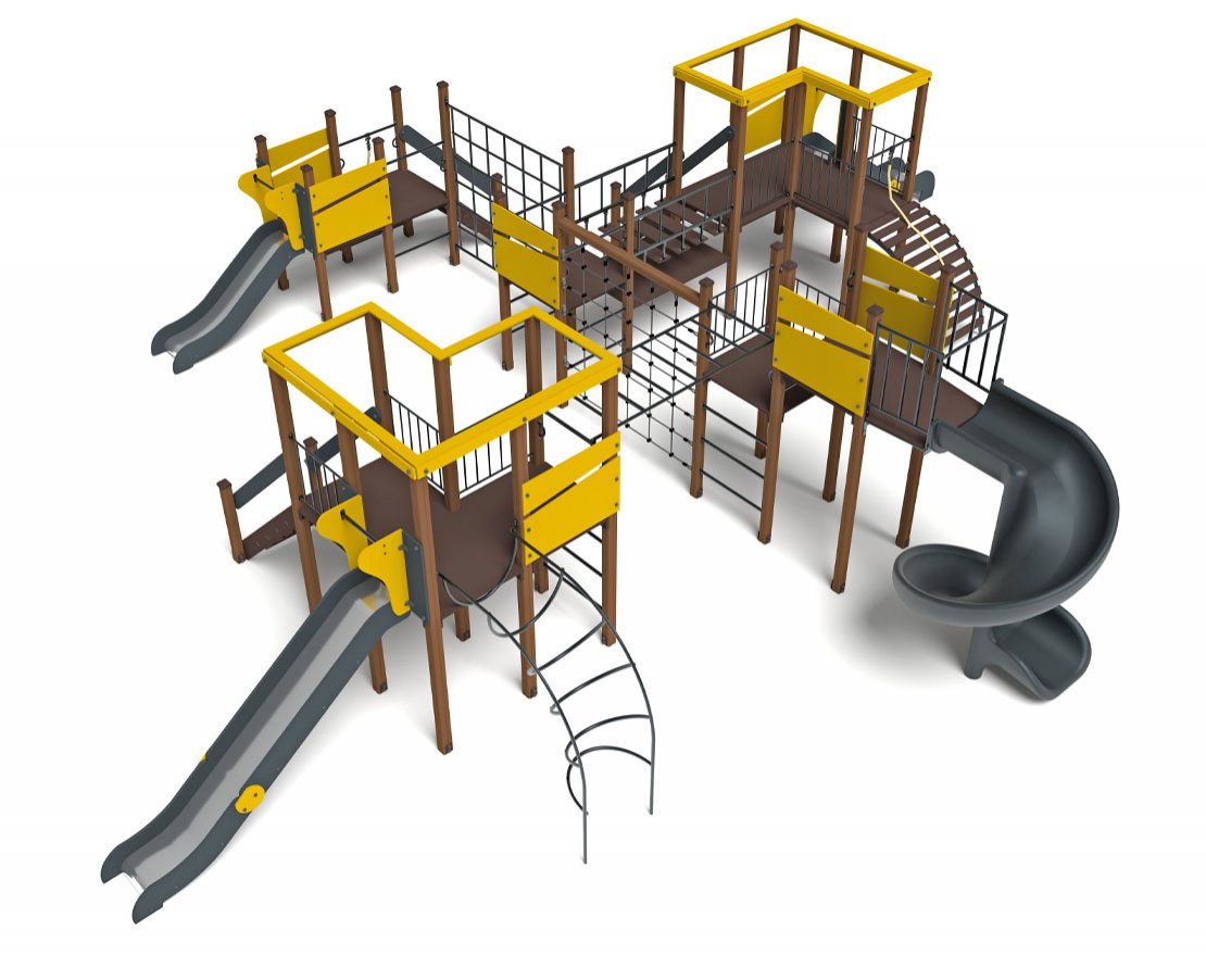 Игровой комплекс Геометрия Н-900,1200 и 2000 ДИО 09040 - вид 4