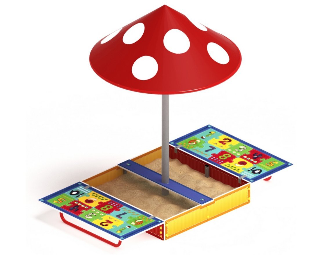 Песочница Клад чисел-1 (с грибом) - вид 3