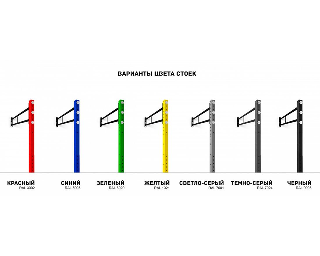 Проект Дворовая площадка для Воркаут и ГТО 2-1 (10 x 10 м) - вид 4