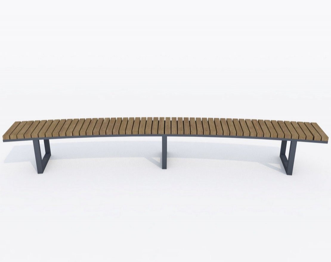 Скамейка 9 (1 м.п.) - вид 2