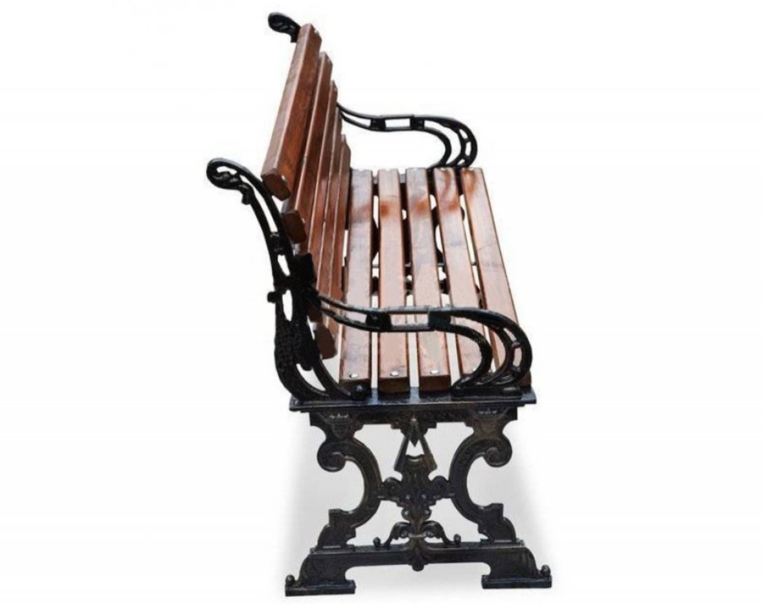 Скамейка чугунная Барокко 1.5 м - вид 4