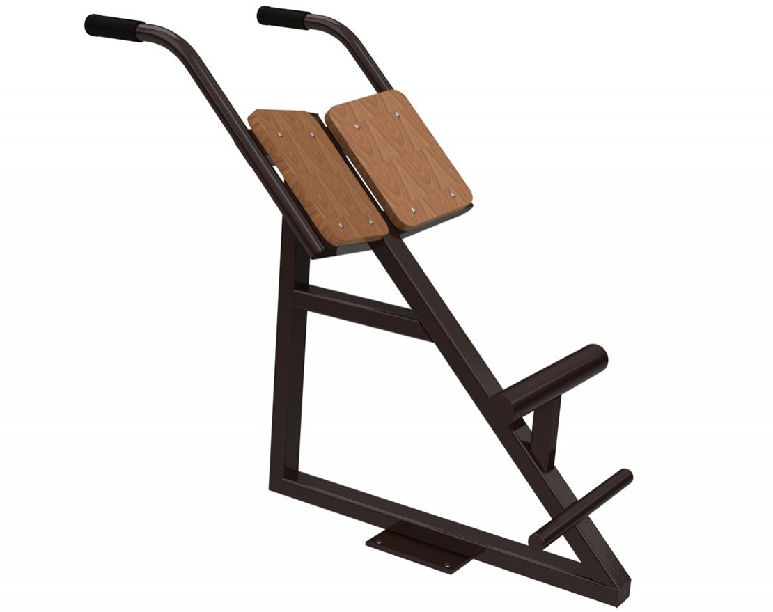 Уличный тренажер TORUDA «Гиперэкстензия 1» 4 - вид 4