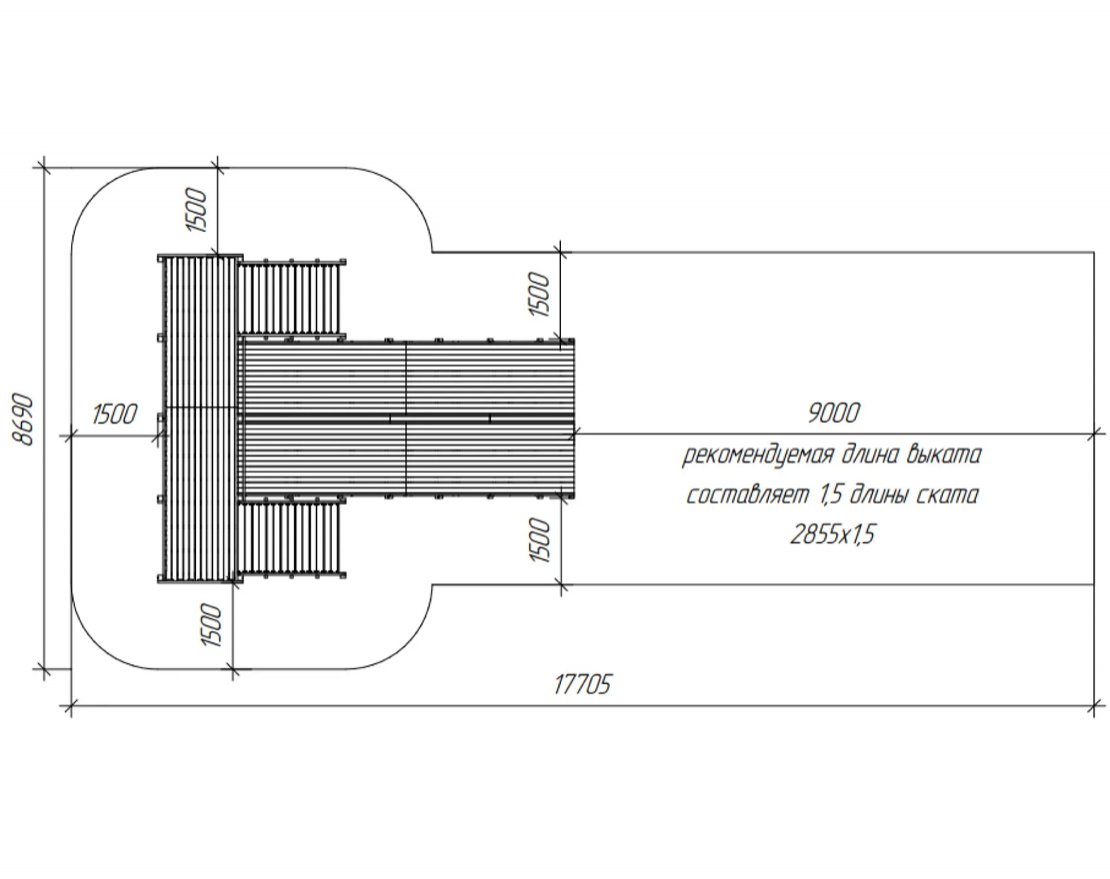 Зимняя горка TORUDA Север wood-4/1 (скат 6 м) - вид 3